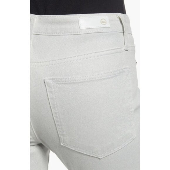 AG Adriano Goldschmied Farrah Skinny Ankle Luminous Fade To Grey Jean SZ 27 $225 - Picture 4 of 6